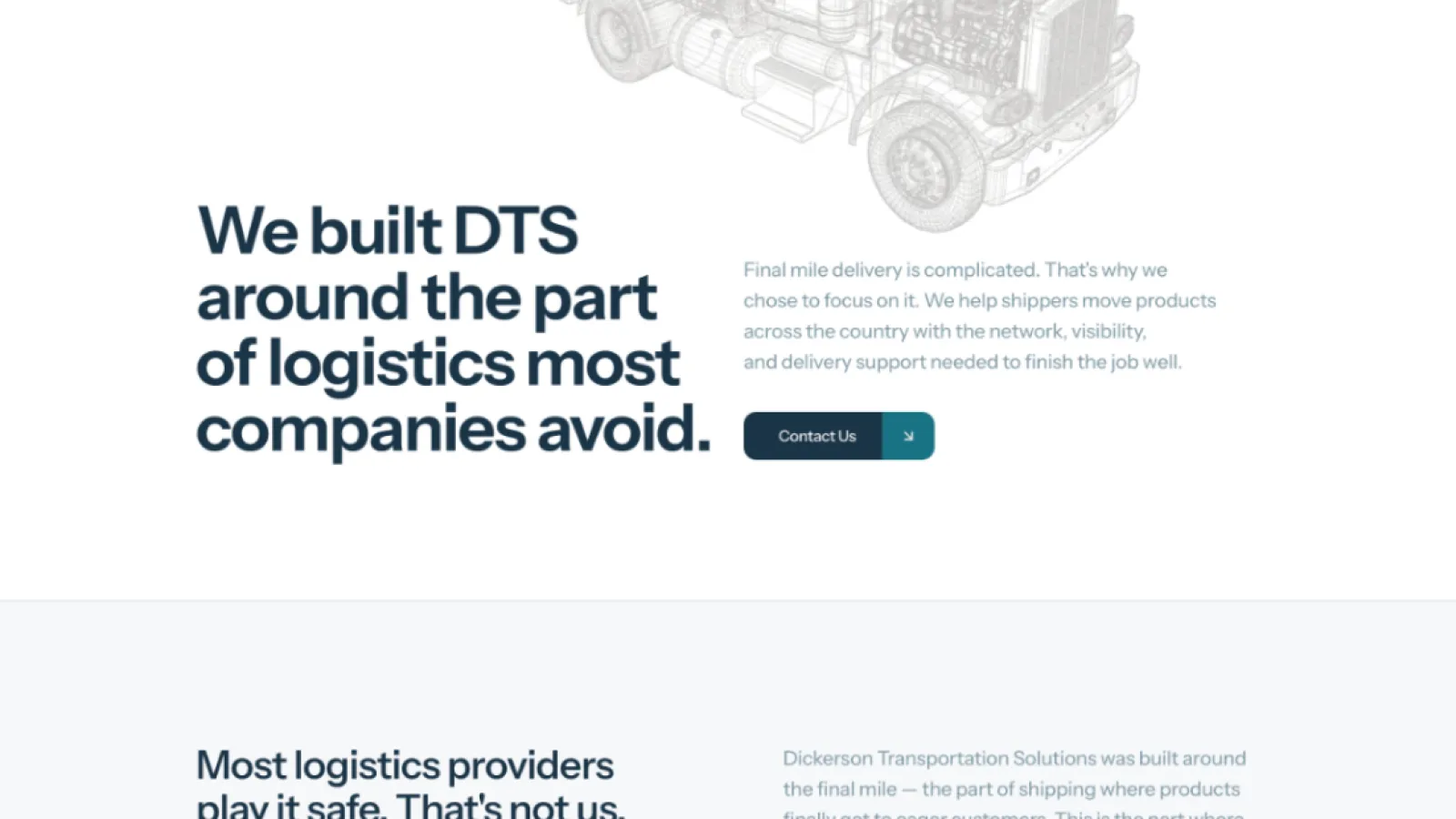 Dickerson Transportation Services site